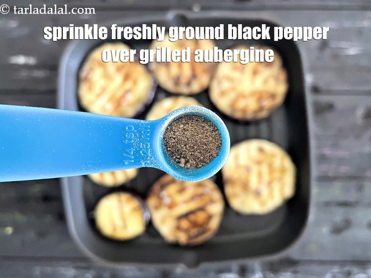 Step 12 – Sprinkle 1/8 tsp freshly ground black pepper.
