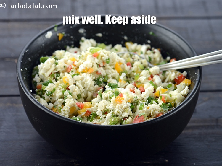 Step 10 – Mix it really well using a spoon. Keep aside.