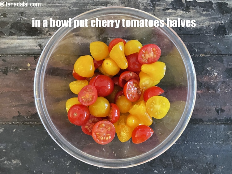 Step 11 – To make <strong>cherry tomato and feta salad recipe | healthy tomato feta salad | vitamin …
