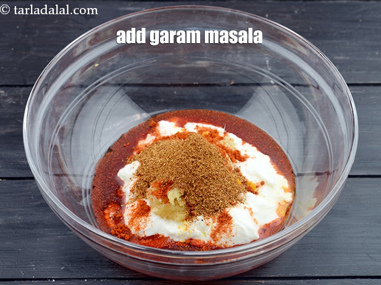 Step 12 – Add 1 tsp&nbsp;<a href="https://www.tarladalal.com/glossary-garam-masala-296i">garam masala</a>.&nbsp;