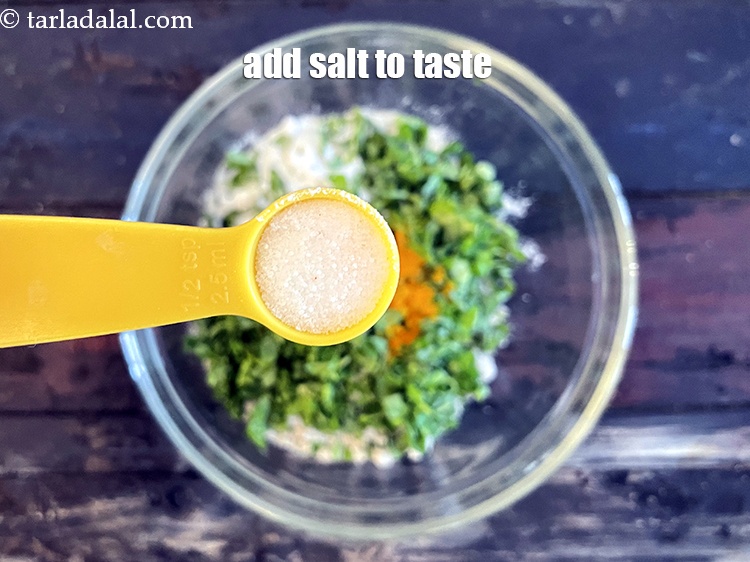 Step 10 – Add salt to taste. We added 1/2 tsp salt.