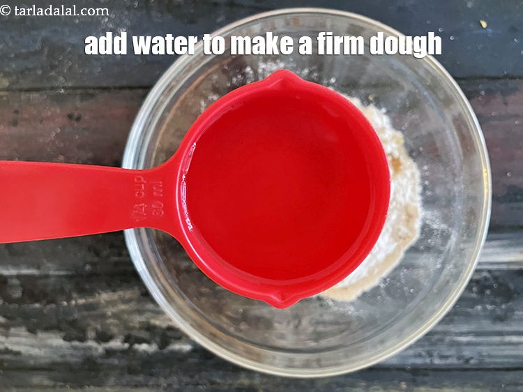 Step 14 – Add enough&nbsp;water to make a firm dough. We added 1/4 cup water. Then we needed …