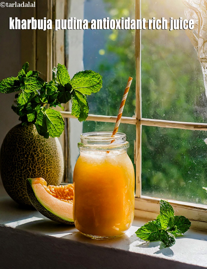 Step 19 – Serve <meta charset="UTF-8" /><strong>muskmelon and mint juice recipe |&nbsp;kharbuja pudina juice | healthy Indian&nbsp;muskmelon and …