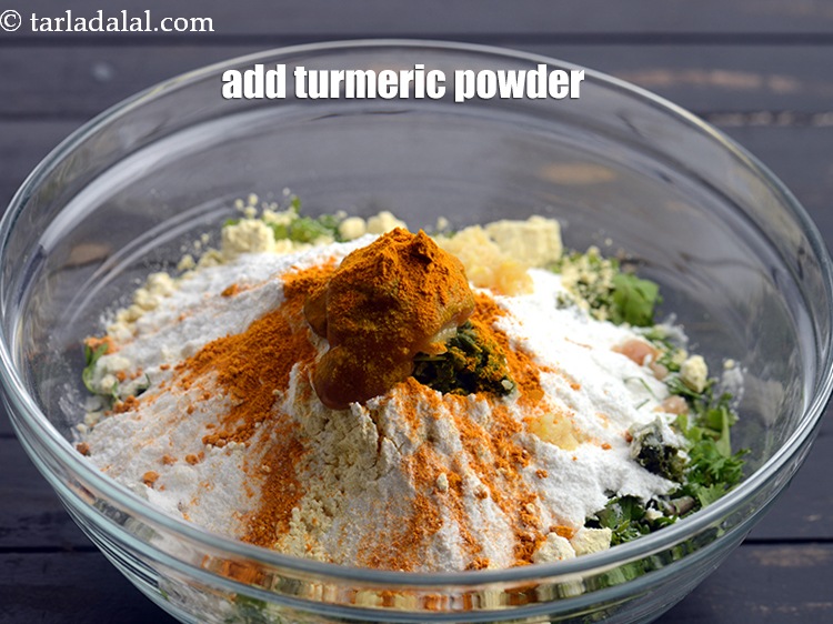 Step 10 – Add 1/2 tsp <a href="https://www.tarladalal.com/glossary-turmeric-powder-haldi-645i">turmeric powder (haldi)</a>.