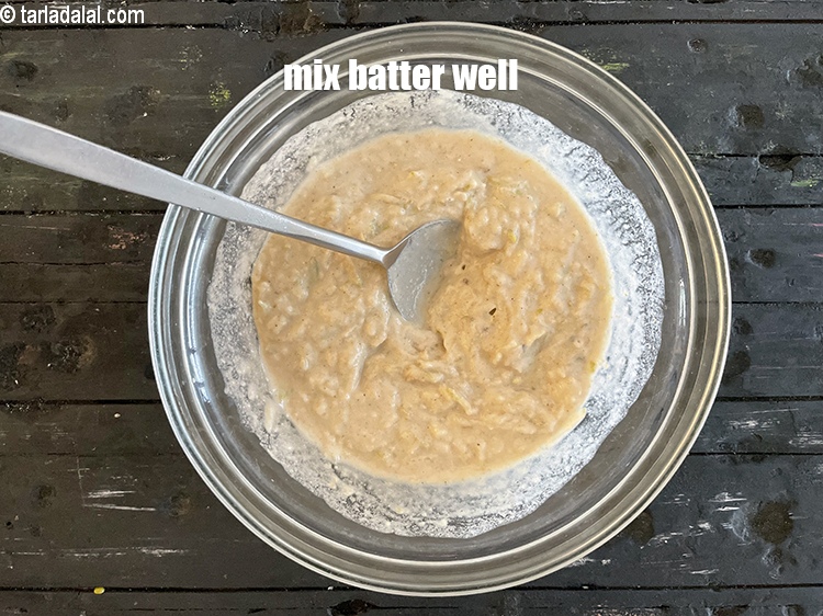 Step 13 – Mix batter well.