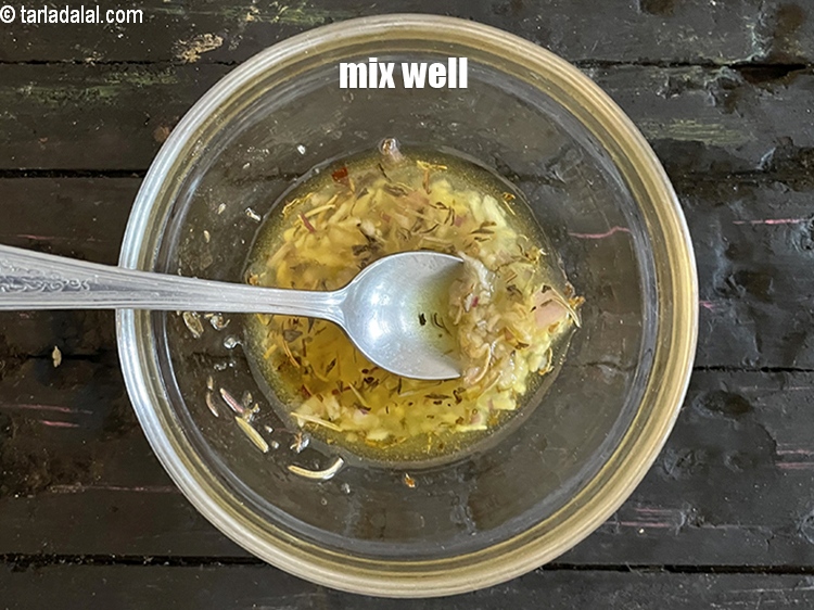 Step 23 – Mix well.