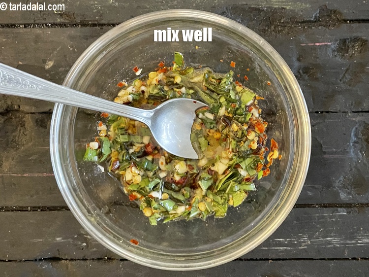 Step 10 – Mix well.