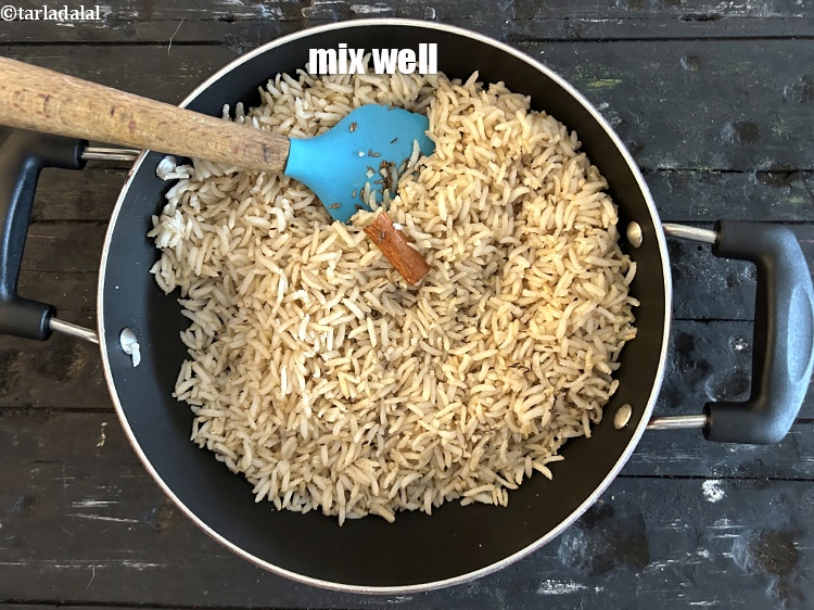 Step 16 – Mix well.