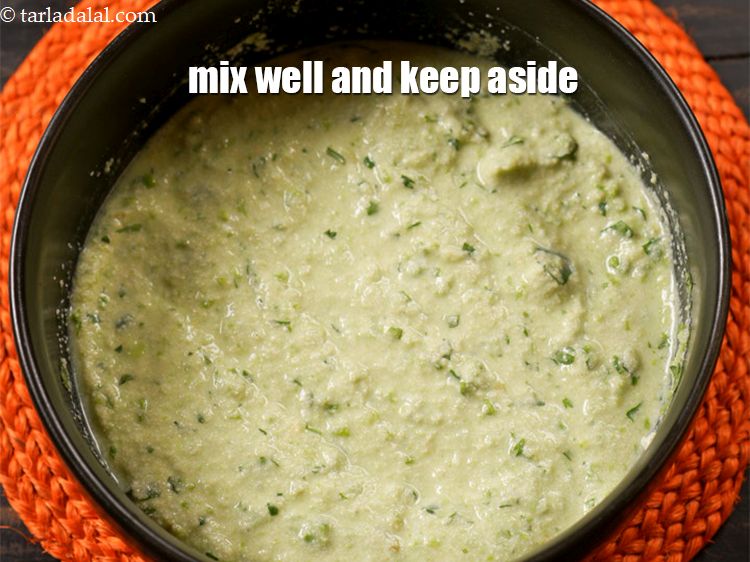 Step 11 – Mix well and keep aside for 5 minutes.