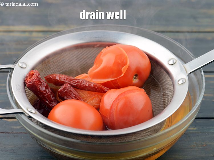 Step 12 – Drain well.