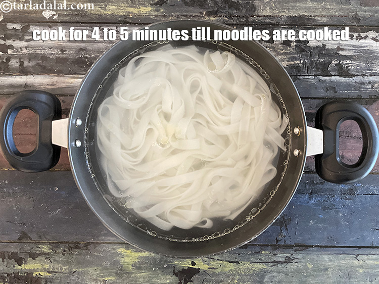 Step 10 – Cook for 5 minutes till noodles are cooked.