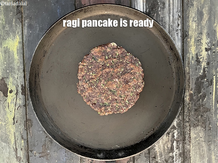 Step 23 – Continue to cook and flip every few seconds till both sides of the pancake are …