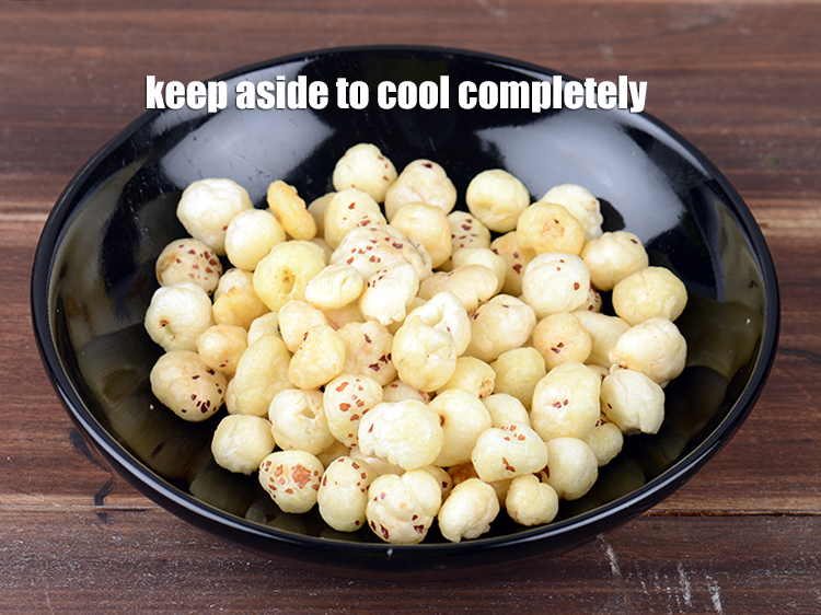 Step 10 – Keep aside to cool completely.
