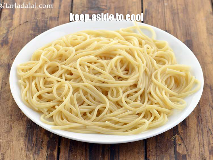 Step 10 – Drain again and keep aside to cool.