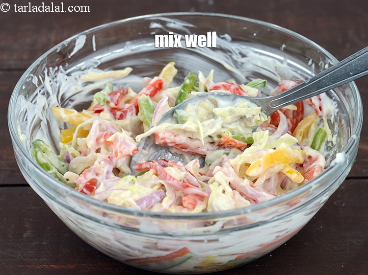 Step 10 – Mix well. Stuffing is ready.