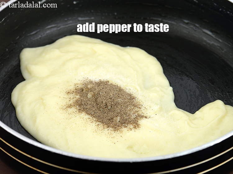 Step 10 – Add pepper to taste.