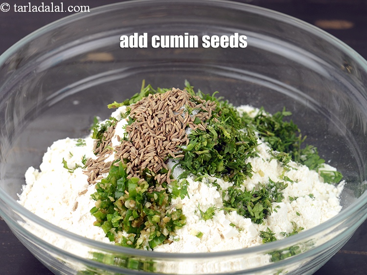 Step 10 – Add 1 tsp <a href="https://www.tarladalal.com/glossary-cumin-seeds-jeera-zeera-381i">cumin seeds (jeera)</a>.