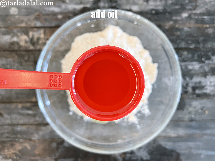 Step 39 – Add 1 tbls oil.