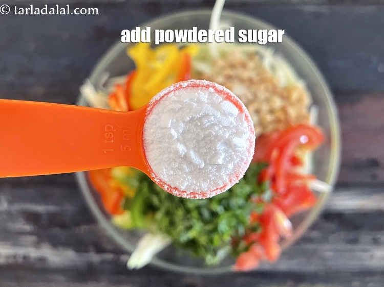 Step 22 – Add&nbsp;<meta charset="UTF-8" /><strong>1/4 tsp&nbsp;</strong><a href="glossary-powdered-sugar-280i">powdered sugar</a>. <u><em>You can increase the sugar if you want it …