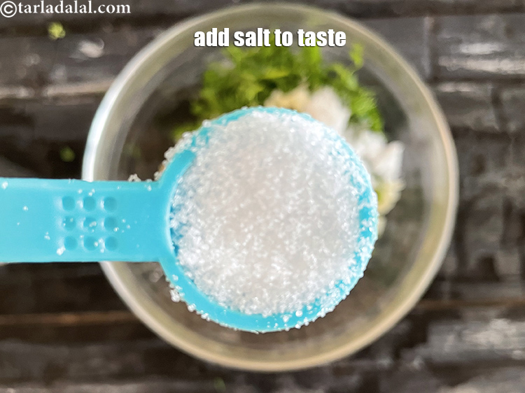 Step 16 – Add salt to taste. We used 1/2 tsp salt.