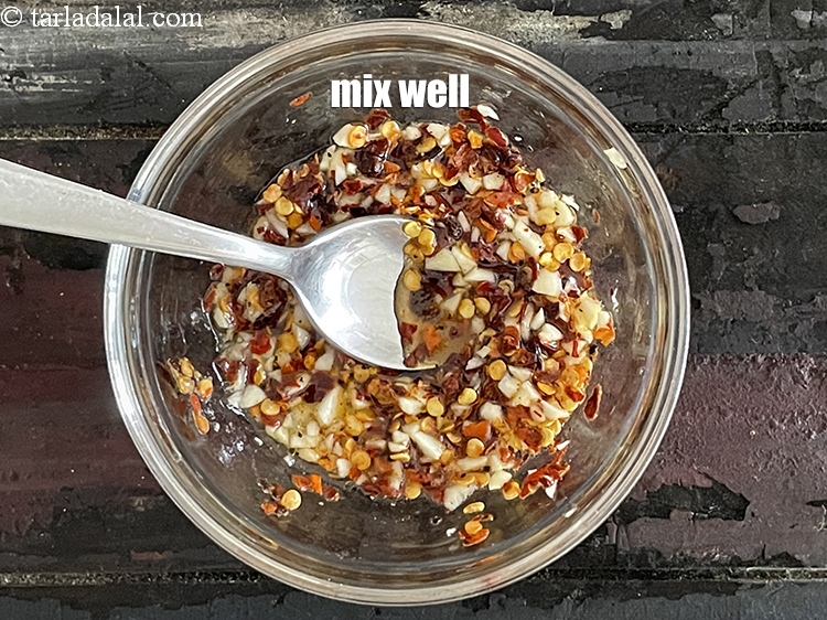 Step 22 – Mix well.