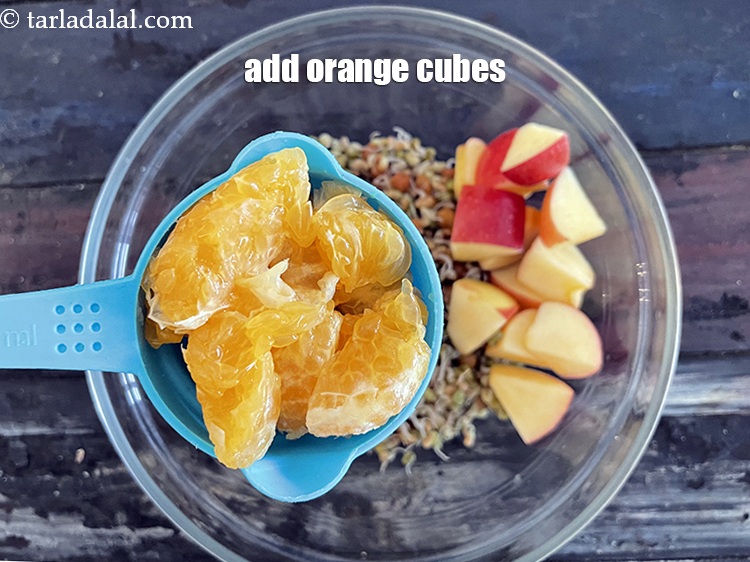 Step 23 – Add&nbsp;<meta charset="UTF-8" />1/2 cup&nbsp;<a href="glossary-orange-cubes-2642i">orange cubes</a>.