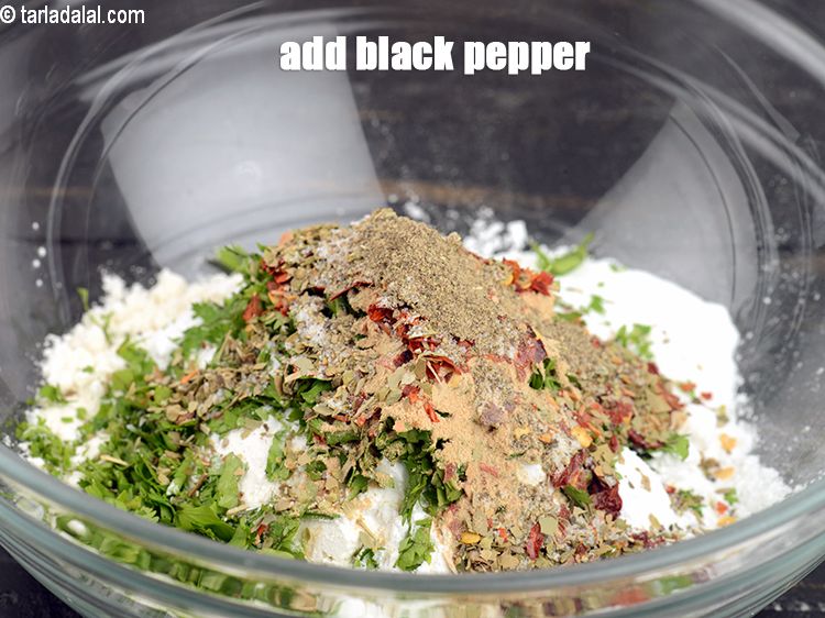Step 11 – Add <a href="https://www.tarladalal.com/glossary-freshly-ground-black-pepper-kalimirch-powder-kali-mirch-ka-powder-567i">freshly ground black pepper (kalimirch)</a> to taste.