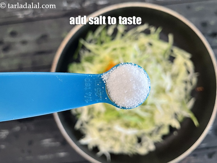 Step 10 – Add salt to taste. We added 1/3&nbsp;tsp salt.