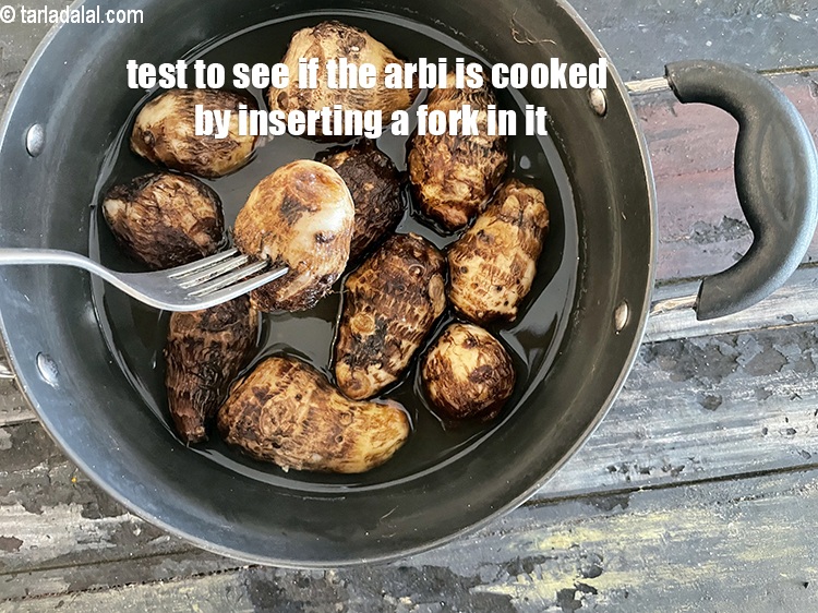 Step 20 – Test to see if done by&nbsp;inserting a fork inside the arbi.&nbsp;