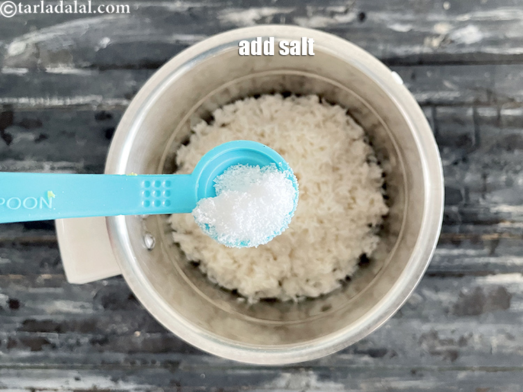 Step 11 – Add salt to taste.