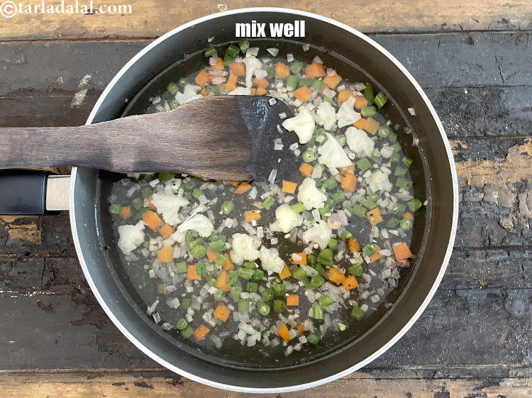 Step 17 – Mix well.