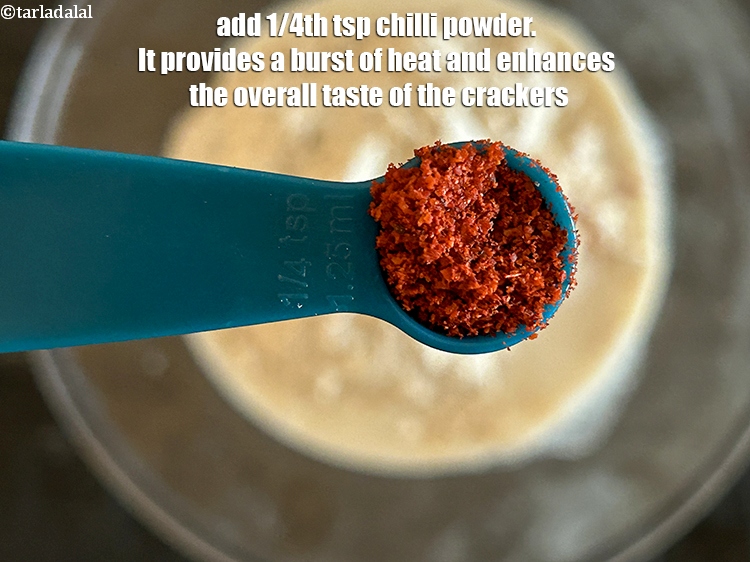 Step 11 – Add 1/4th tsp chilli powder.&nbsp;It provides a burst of heat and enhances the overall taste …