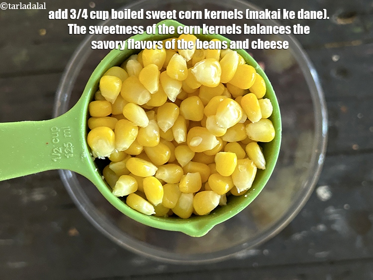 Step 11 – Add&nbsp;<meta charset="UTF-8" />3/4 cup&nbsp;<a href="glossary-boiled-sweet-corn-kernels-153i">boiled sweet corn kernels (makai ke dane)</a>.&nbsp;The sweetness of the corn …