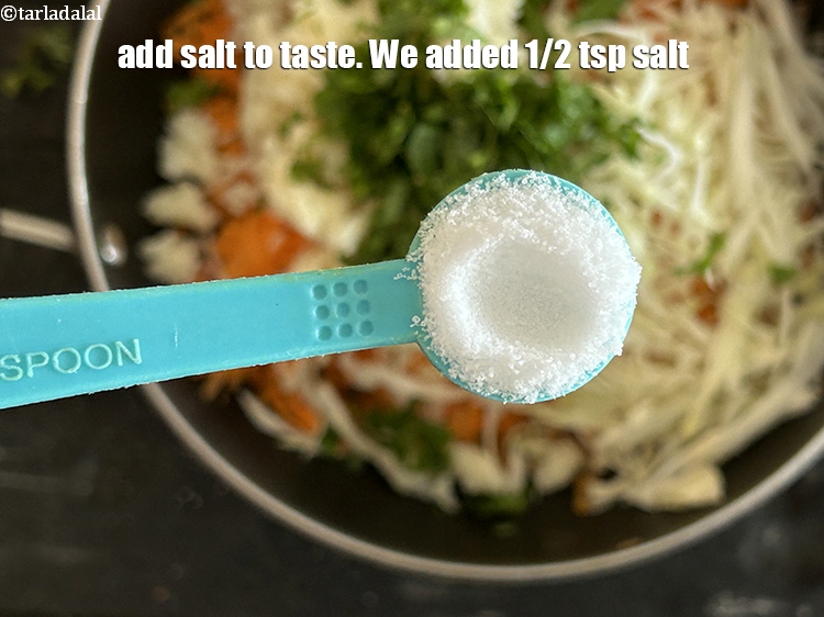 Step 13 – Add salt to taste. We added 1/2&nbsp;tsp salt.