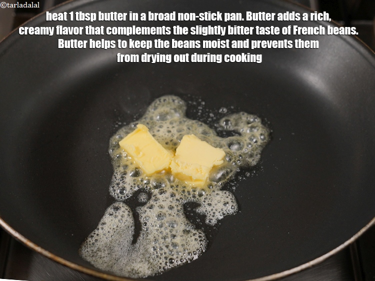 Step 22 – <meta charset="UTF-8" /> Heat&nbsp;1 tbsp&nbsp;<a href="glossary-butter-makhan-233i">butter</a>&nbsp;in a broad non-stick pan.&nbsp;Butter adds a rich, creamy flavor …