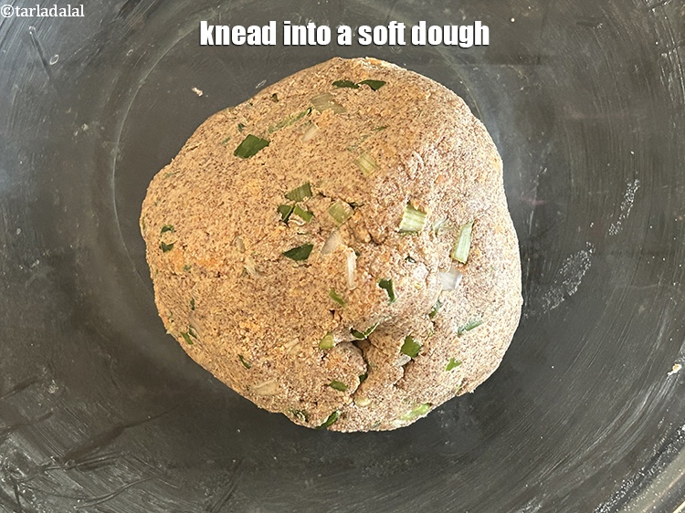 Step 11 – Knead into a soft dough.