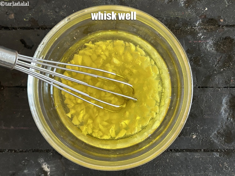 Step 11 – Whisk well.