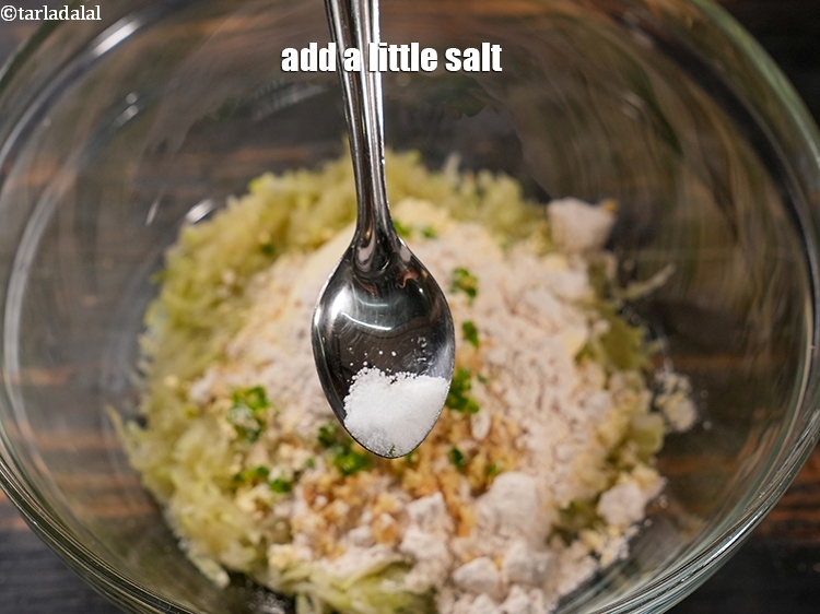 Step 11 – Add a little salt.