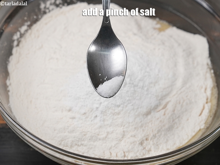 Step 10 – Add a pinch of salt.