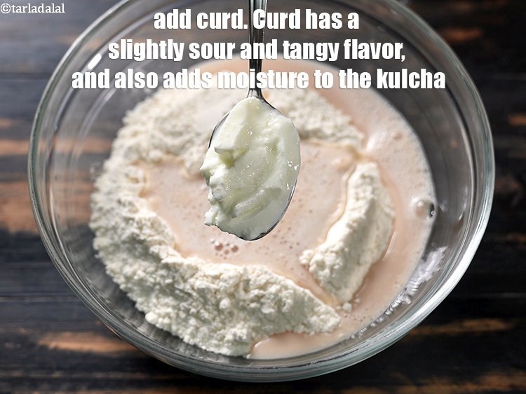 Step 11 – Add 2 tbsp <a href="https://www.tarladalal.com/glossary-curd-dahi-yogurt-yoghurt-383i">curd (dahi)</a>. Curd has a slightly sour and tangy flavor, and …