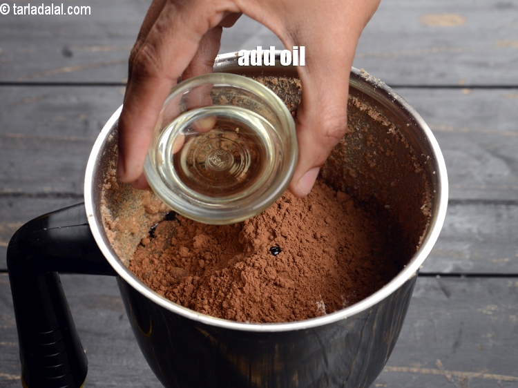 Step 11 – Add 3 tbsp oil.