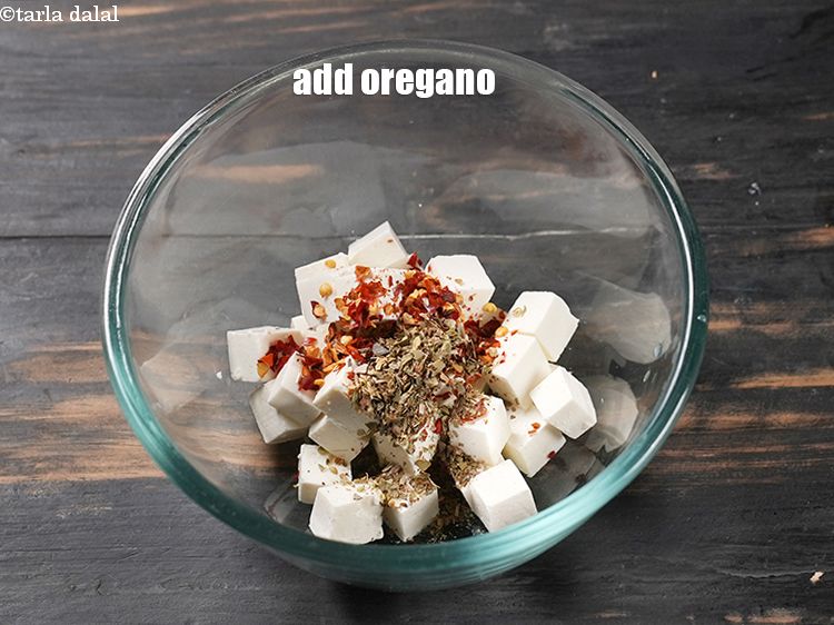 Step 11 – Add &frac14; tsp oregano.