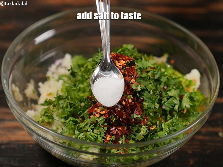 Step 11 – Add salt to taste.
