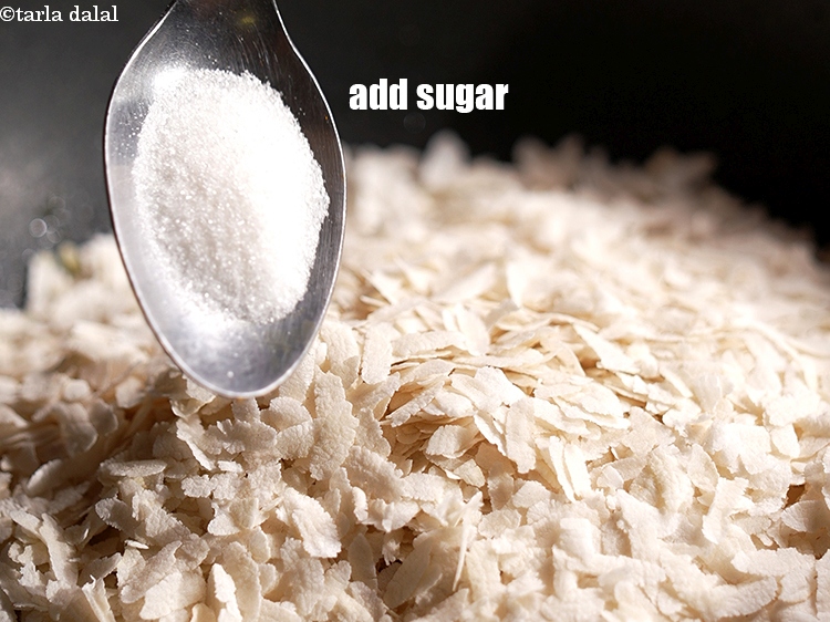Step 11 – Add 1 tsp sugar.