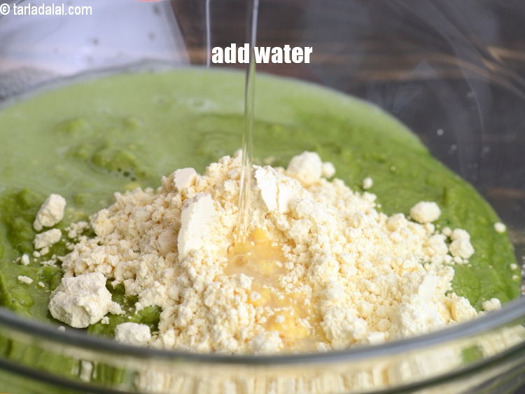 Step 11 – Add 1 tbsp water.
