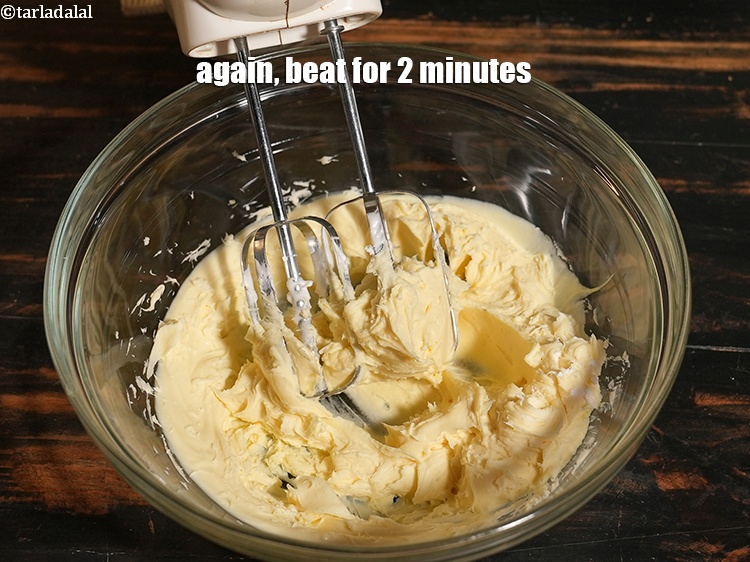Step 11 – Again, beat for 2 minutes.