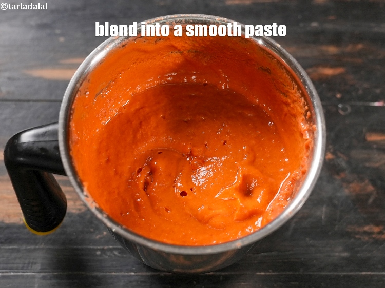 Step 11 – Blend into a smooth paste.