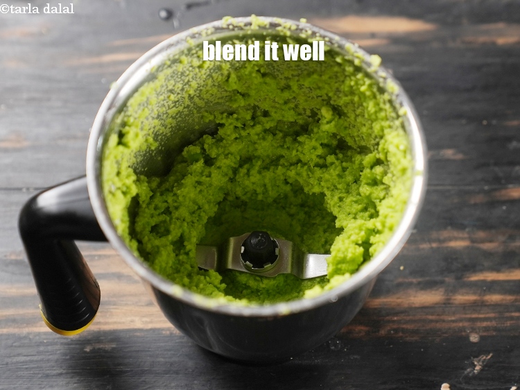 Step 11 – Blend it well. Keep aside.