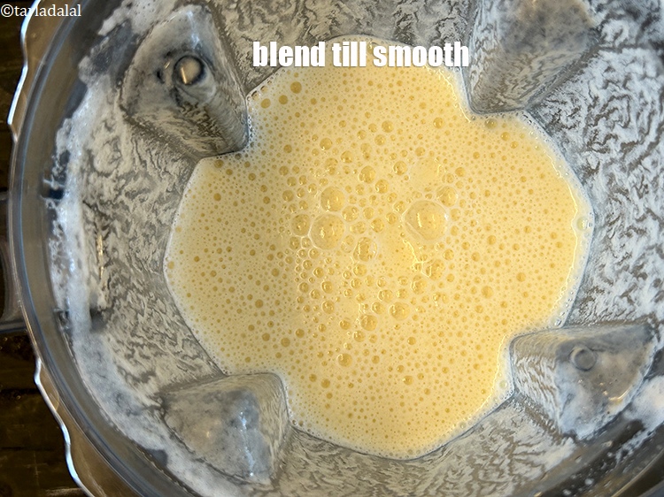 Step 18 – Blend till smooth.