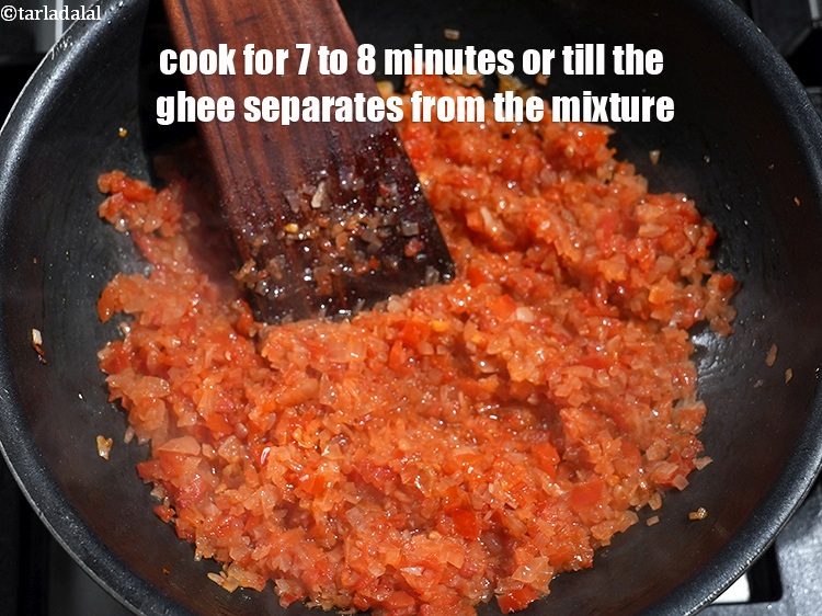 Step 11 – Mix well and cook on a medium flame for 7 to 8 minutes or till …